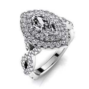 Round Cut Diamonds Engagement Ring